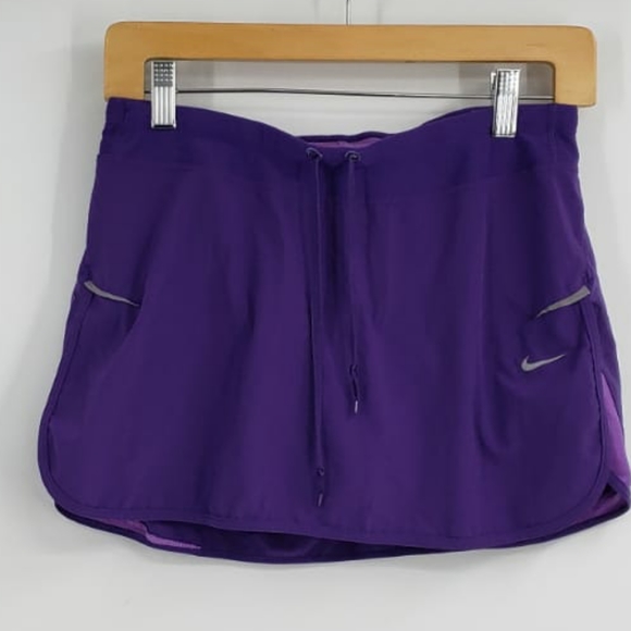 NIKE DRIFIT purple tennis skirt